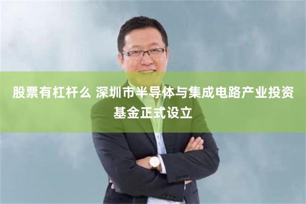 股票有杠杆么 深圳市半导体与集成电路产业投资基金正式设立