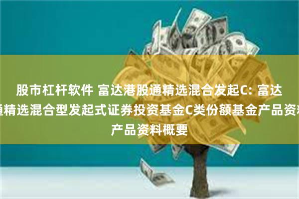 股市杠杆软件 富达港股通精选混合发起C: 富达港股通精选混合型发起式证券投资基金C类份额基金产品资料概要